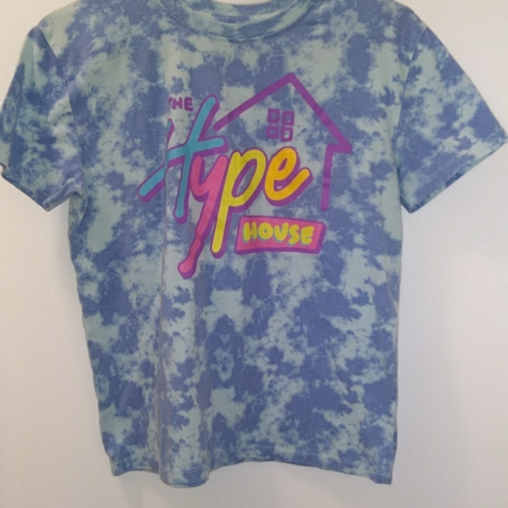 Brand:The Hype House  Size:S    Color:Blue tie-die